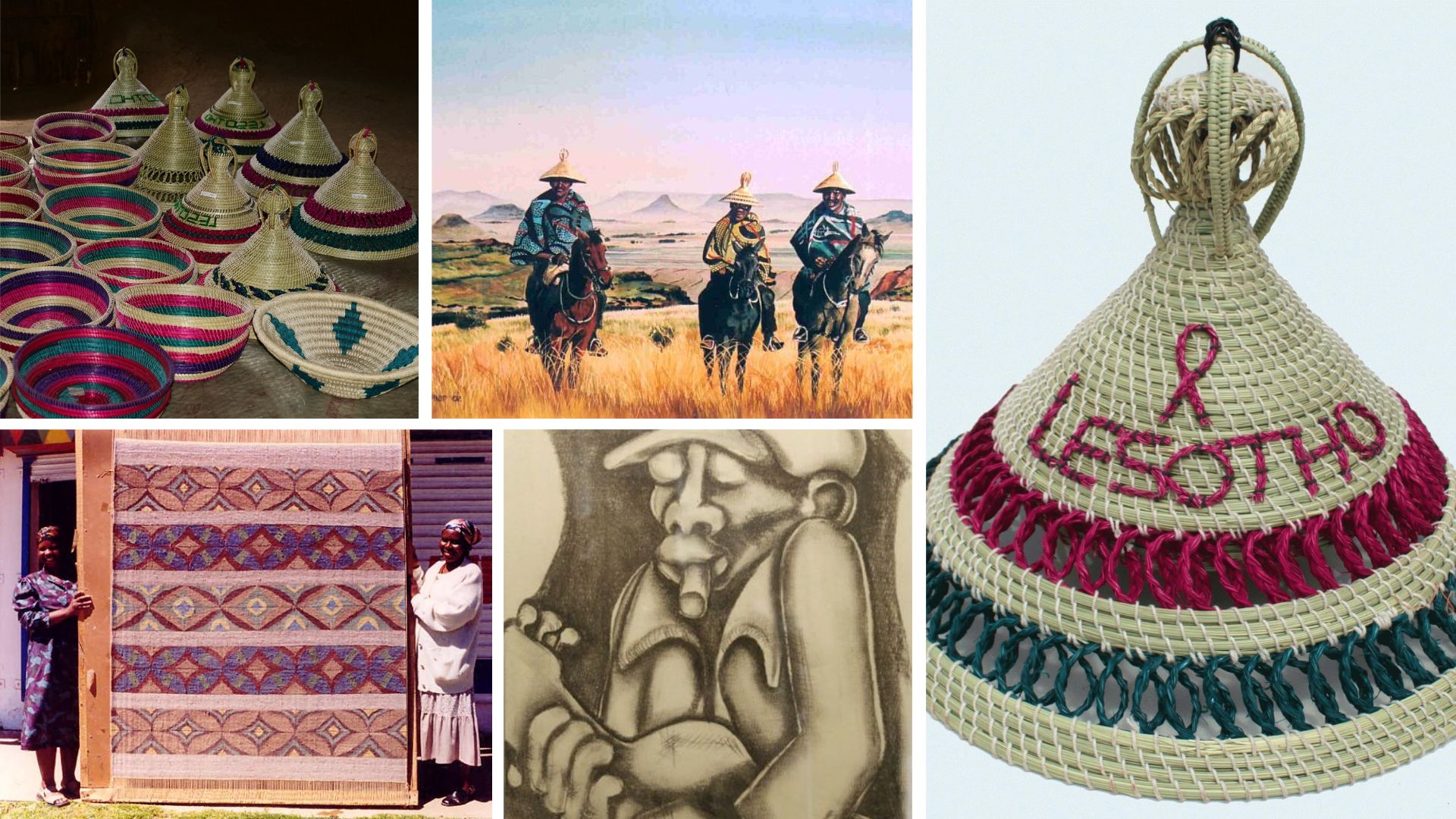 India Lesotho Business and Cultural Council - Culture of Lesotho in Lesotho Art