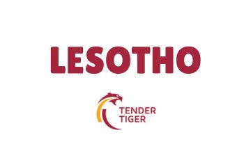 India Lesotho Business and Cultural council - Tender listing in Tender Tiger